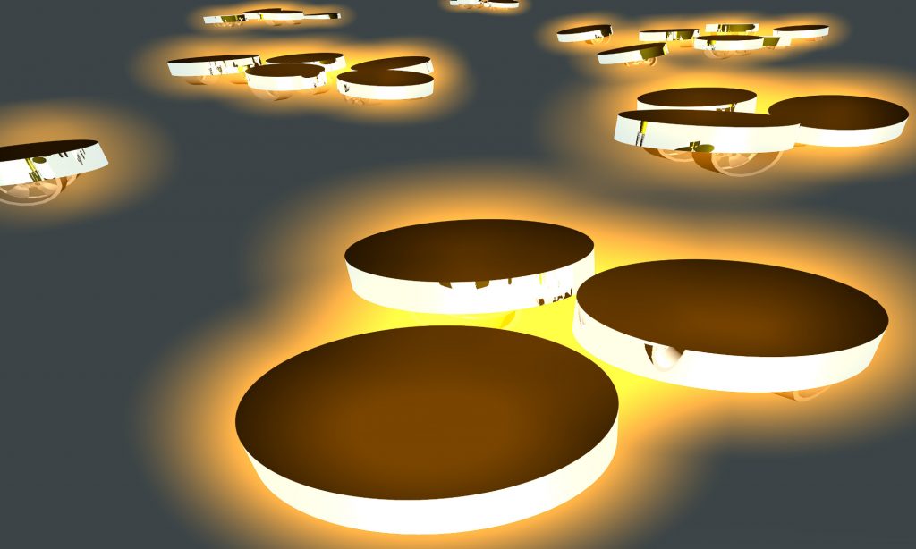 Engineering Sensorial Delay to Control Phototaxis and Emergent Collective Behaviors