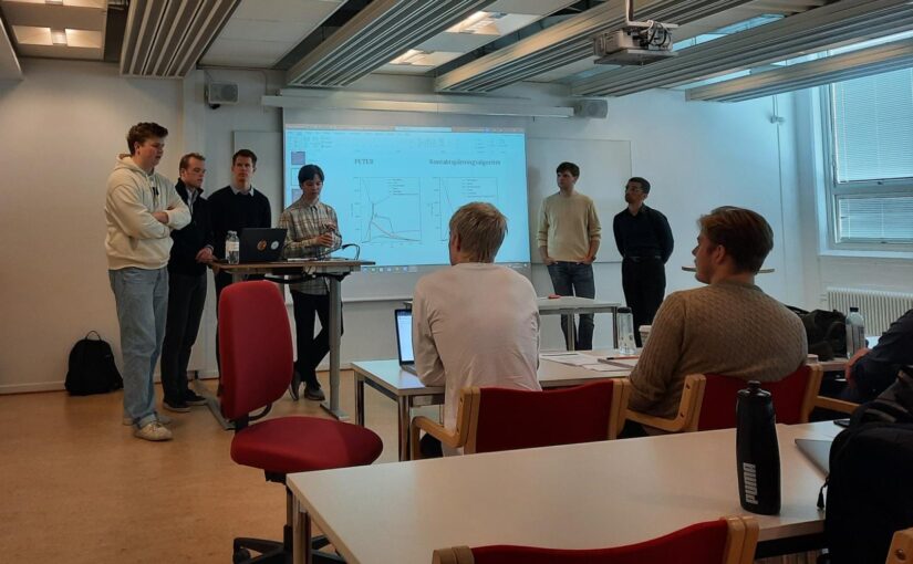 Calle Andersson, Jesper Bergquist, Karim Hasseli, Wilhelm Henriksson, Max Jisonsund and Amandus Reimer defended their Bachelor Thesis at Chalmers University of Technology on 25 May 2022. Congrats!