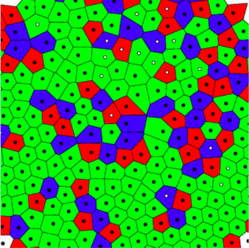 Ordering of binary colloidal crystals by random potentials on ArXiv