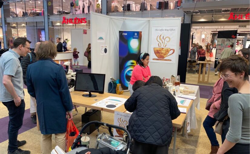 “Coffee Rings” presented at Gothenburg Science Festival 2023