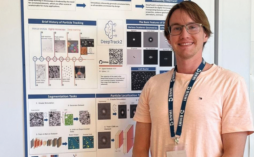 Poster by A. Lech at BNMI 2025, Gothenburg, 20 August 2025