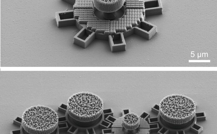 Microscopic Geared Metamachines published in Nature Communications