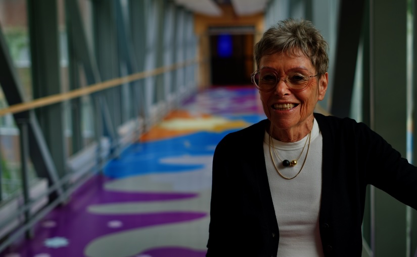 Professor Halina Rubinsztein-Dunlop visits the Soft Matter Lab